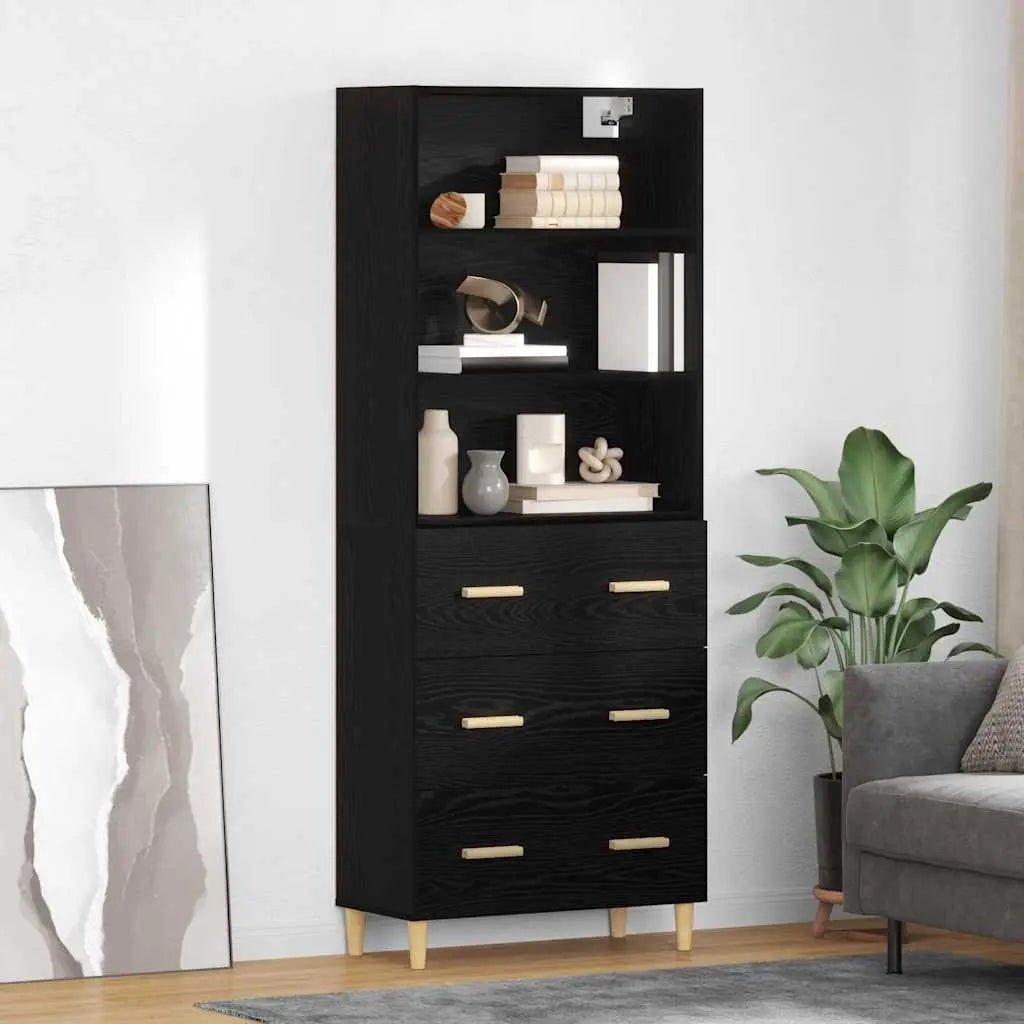 Haut Armoire 69,5 X 32,5 X 180 Cm Bois Robuste - www.minichezmoi.com