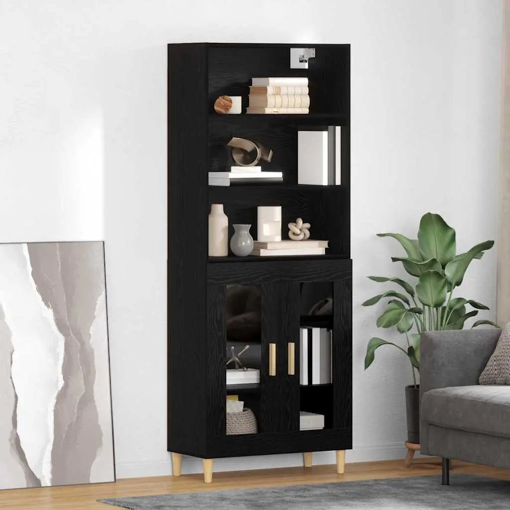 Haut Armoire 69,5 X 32,5 X 180 Cm Bois Robuste - www.minichezmoi.com
