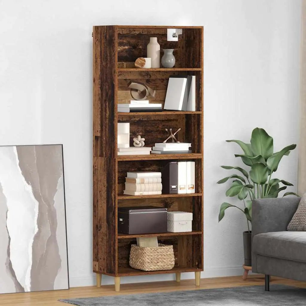 Haut Armoire 69,5 X 32,5 X 180 Cm Bois Robuste - www.minichezmoi.com