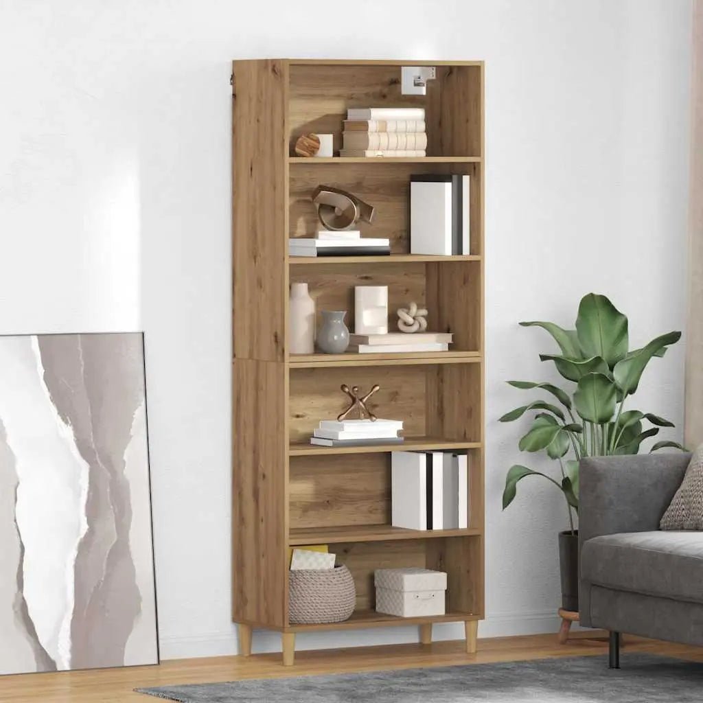 Haut Armoire 69,5 X 32,5 X 180 Cm Bois Robuste - www.minichezmoi.com