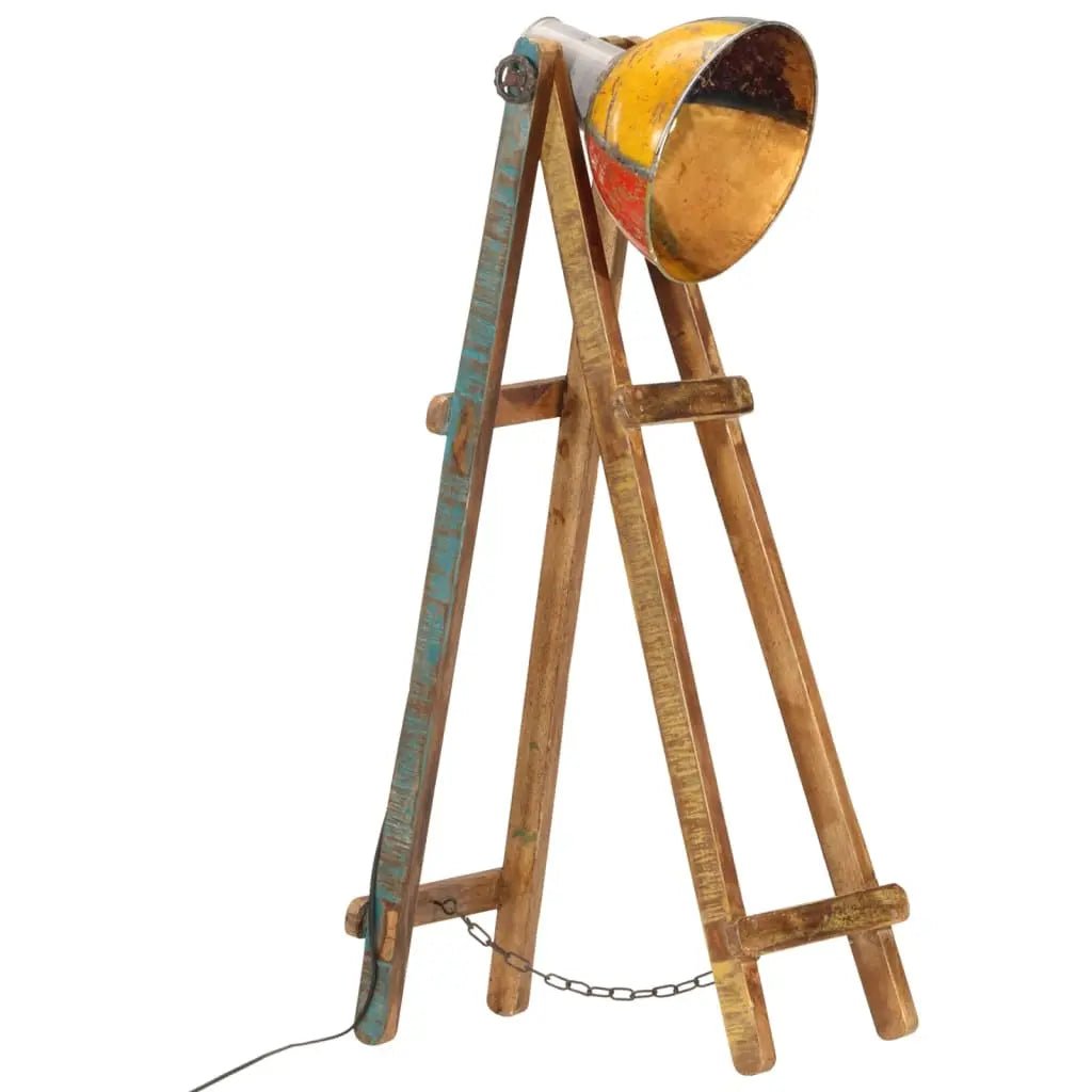 Lampadaire E27 Bois De Manguier Massif - www.minichezmoi.com