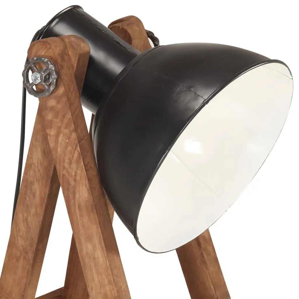 Lampadaire E27 Bois De Manguier Massif - www.minichezmoi.com