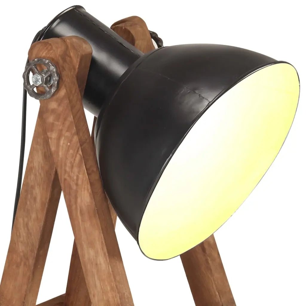 Lampadaire E27 Bois De Manguier Massif - www.minichezmoi.com