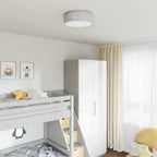 Lampe De Plafond 30 X 30 X 13,5 Cm Tissu - www.minichezmoi.com