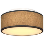 Lampe De Plafond 30 X 30 X 13,5 Cm Tissu - www.minichezmoi.com