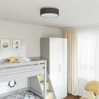 Lampe De Plafond 30 X 30 X 13,5 Cm Tissu - www.minichezmoi.com