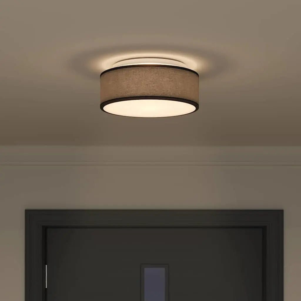 Lampe De Plafond 30 X 30 X 13,5 Cm Tissu - www.minichezmoi.com