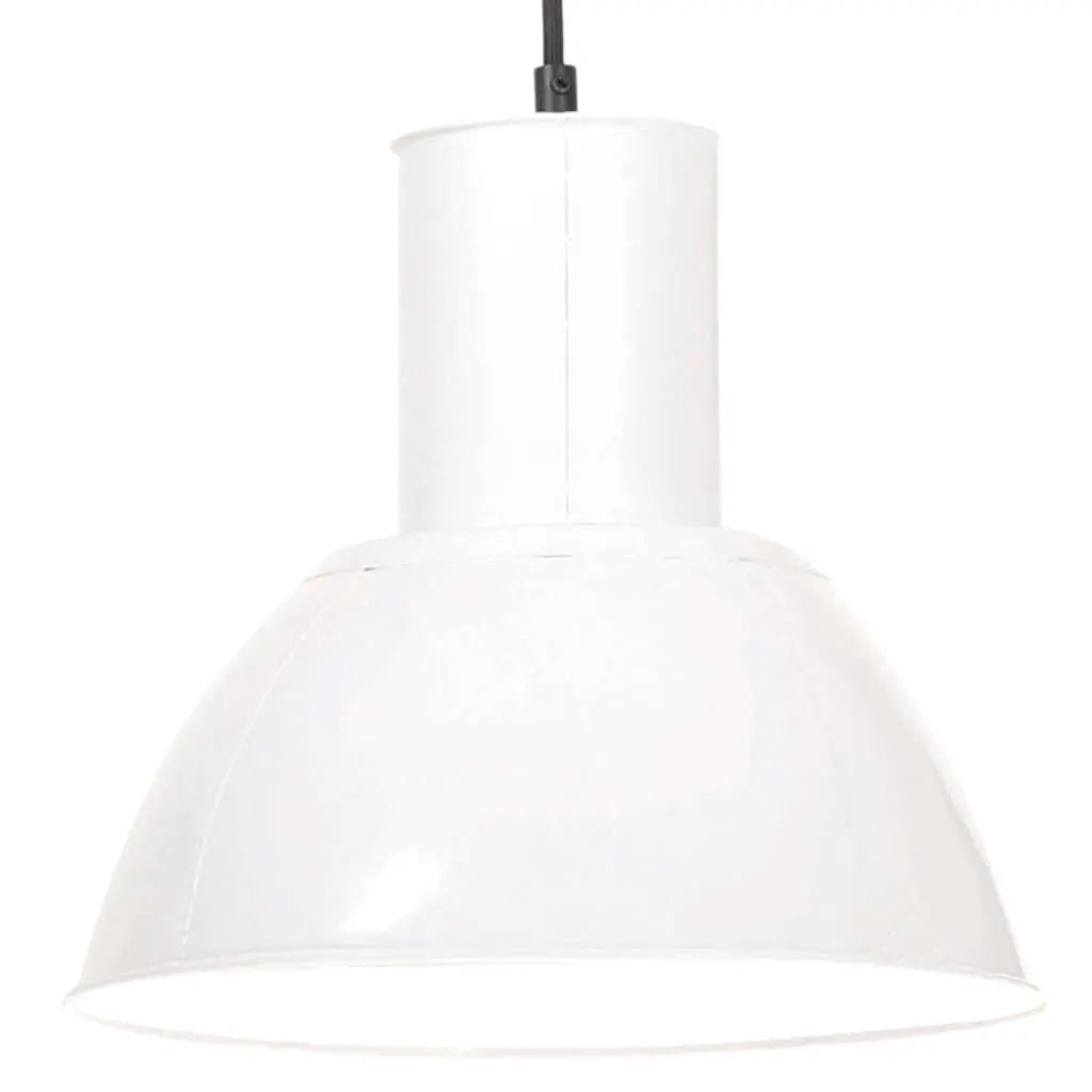 Lampe Suspendue 25 W Rond 28,5 Cm E27 Blanc - www.minichezmoi.com