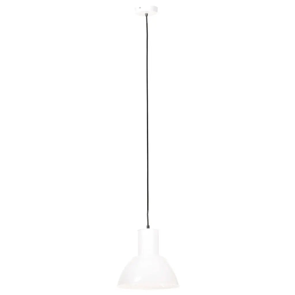 Lampe Suspendue 25 W Rond 28,5 Cm E27 Blanc - www.minichezmoi.com