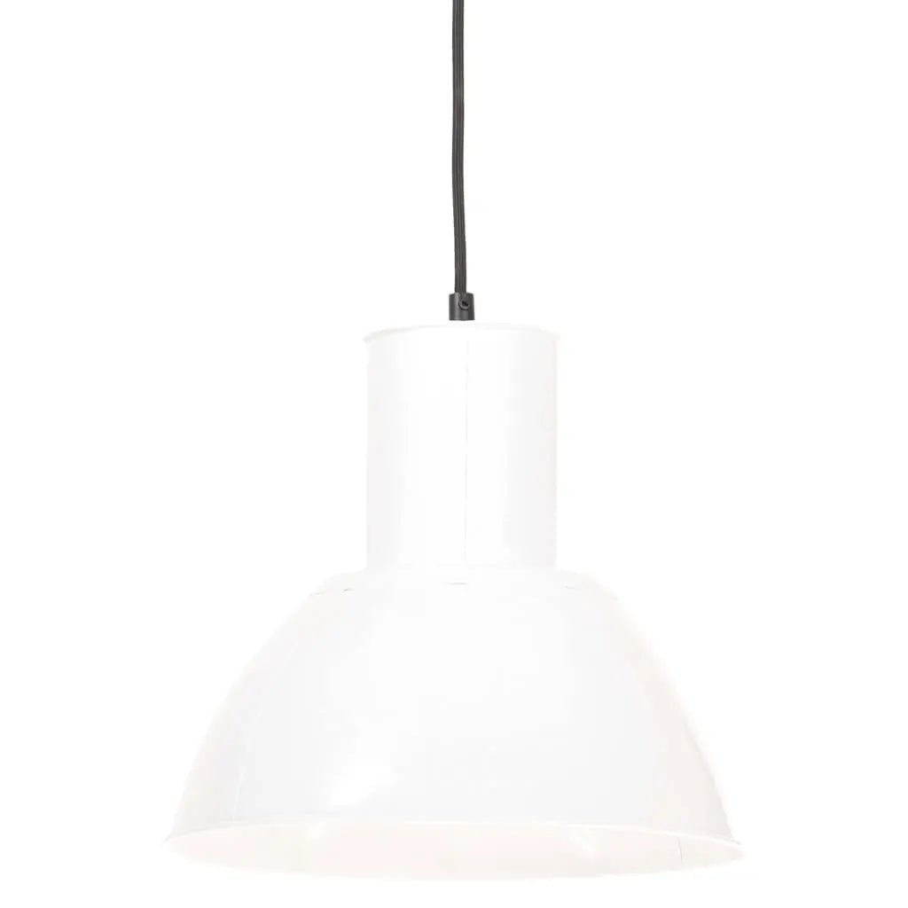 Lampe Suspendue 25 W Rond 28,5 Cm E27 Blanc - www.minichezmoi.com