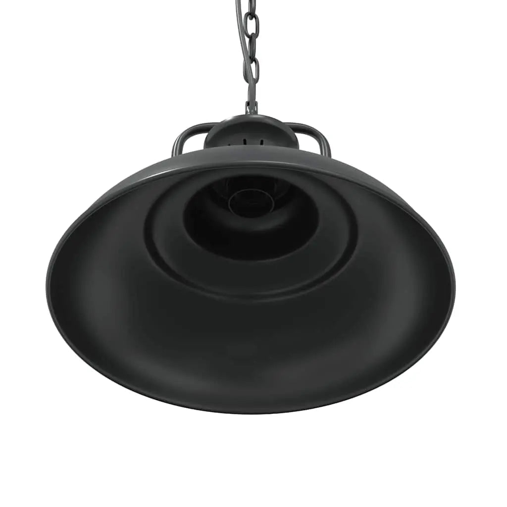 Lampe Suspendue E27 Noir Ø 31 Cm Fer - www.minichezmoi.com