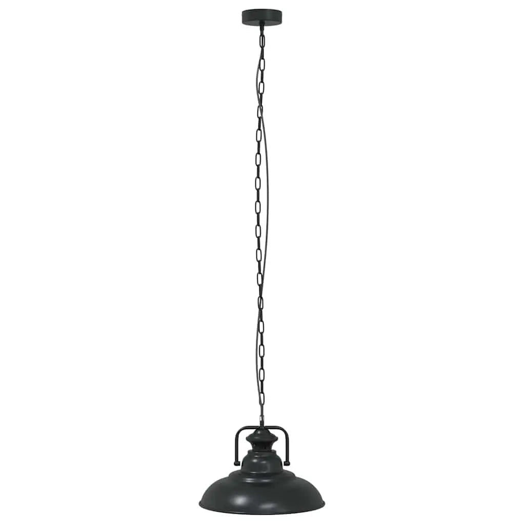 Lampe Suspendue E27 Noir Ø 31 Cm Fer - www.minichezmoi.com