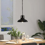 Lampe Suspendue E27 Noir Ø 31 Cm Fer - www.minichezmoi.com
