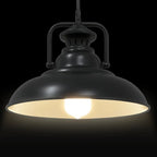 Lampe Suspendue E27 Noir Ø 31 Cm Fer - www.minichezmoi.com