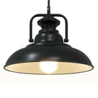 Lampe Suspendue E27 Noir Ø 31 Cm Fer - www.minichezmoi.com