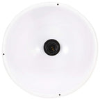 Lampe Suspendue Industrielle 25 W Rond 30 Cm E27 Blanc - www.minichezmoi.com