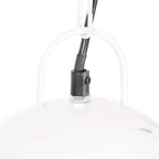 Lampe Suspendue Industrielle 25 W Rond 42 Cm E27 Blanc - www.minichezmoi.com
