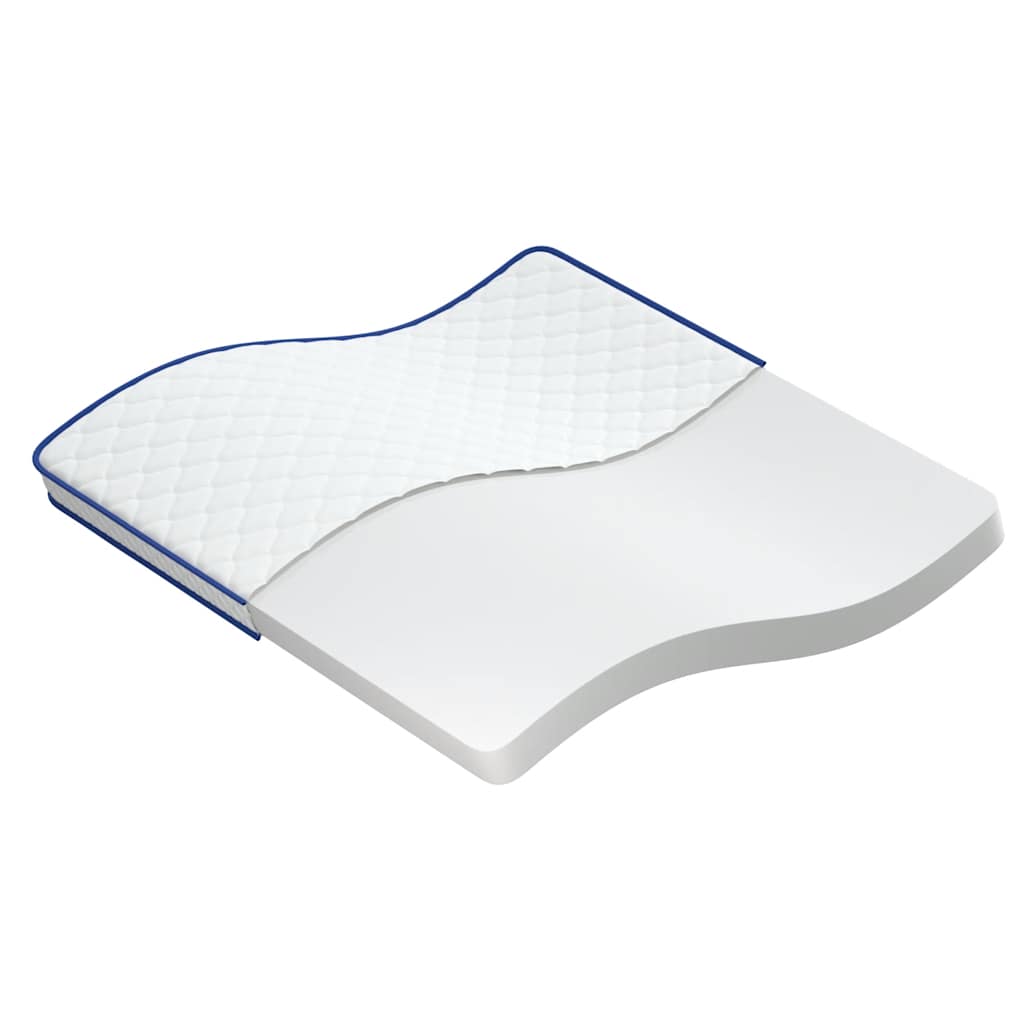 Matelas En Mousse À Mémoire De Forme Blanc 200X200X17 Cm Doux - www.minichezmoi.com