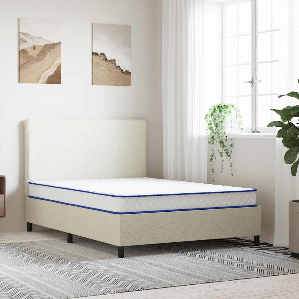 Matelas En Mousse À Mémoire De Forme Blanc 200X200X17 Cm Doux - www.minichezmoi.com