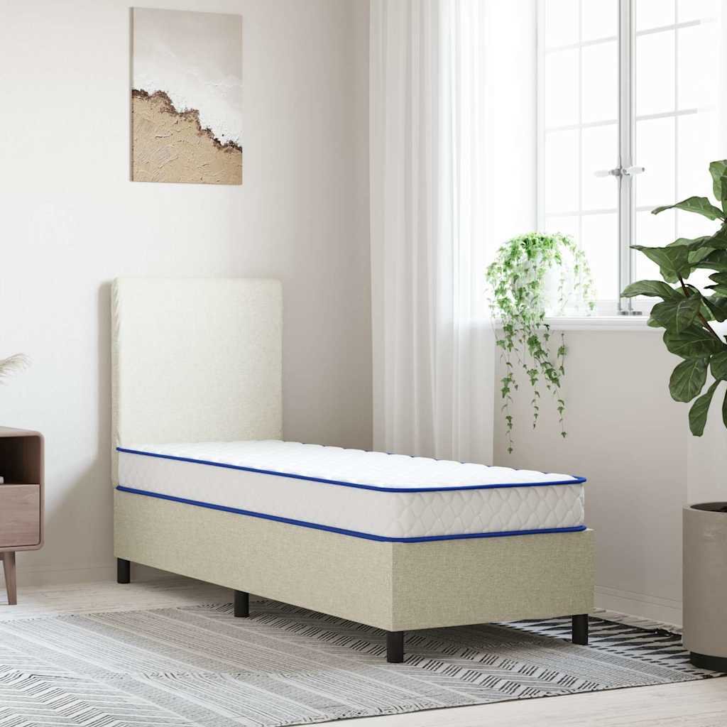 Matelas En Mousse À Mémoire De Forme Blanc 200X200X17 Cm Doux - www.minichezmoi.com