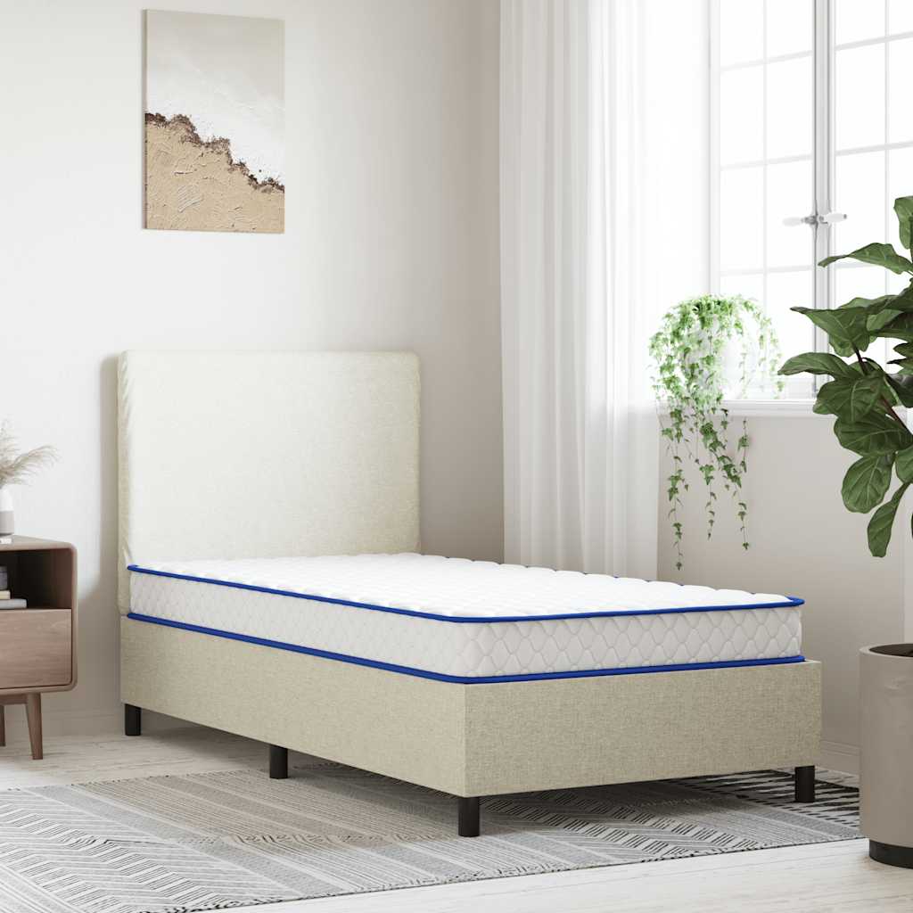 Matelas En Mousse À Mémoire De Forme Blanc 200X200X17 Cm Doux - www.minichezmoi.com