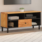 Meuble Tv 100X33X46 Cm Bois Massif De Manguier - www.minichezmoi.com