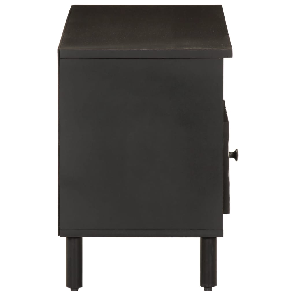 Meuble Tv 100X33X46 Cm Bois Massif De Manguier - www.minichezmoi.com