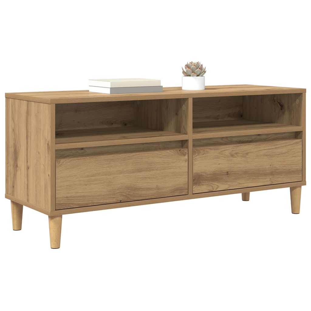 Meuble Tv Avec Tiroir 100 X 34,5 X 44,5 Cm - www.minichezmoi.com