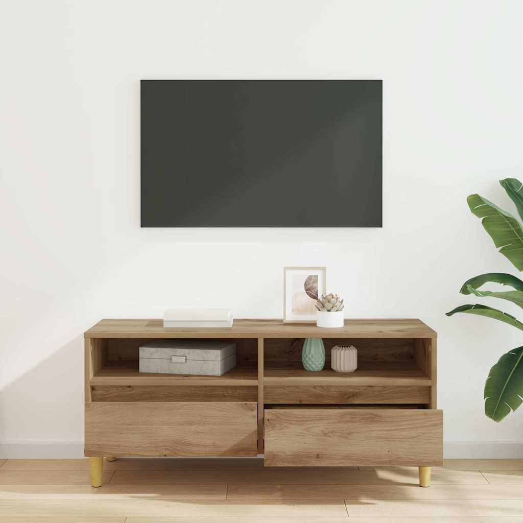 Meuble Tv Avec Tiroir 100 X 34,5 X 44,5 Cm - www.minichezmoi.com