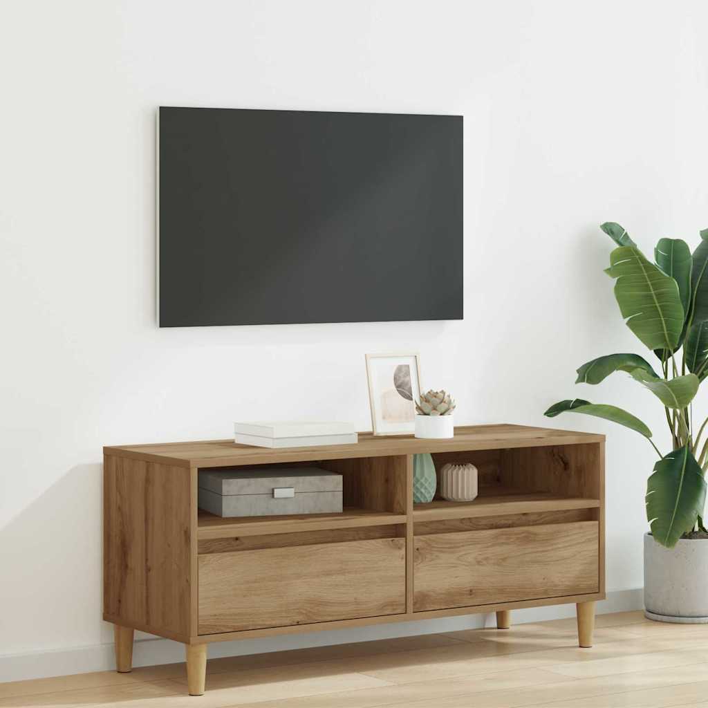 Meuble Tv Avec Tiroir 100 X 34,5 X 44,5 Cm - www.minichezmoi.com