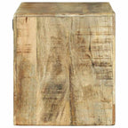 Meuble Tv Marron Bois De Manguier Massif - www.minichezmoi.com