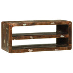 Meuble Tv Marron Bois De Manguier Massif - www.minichezmoi.com