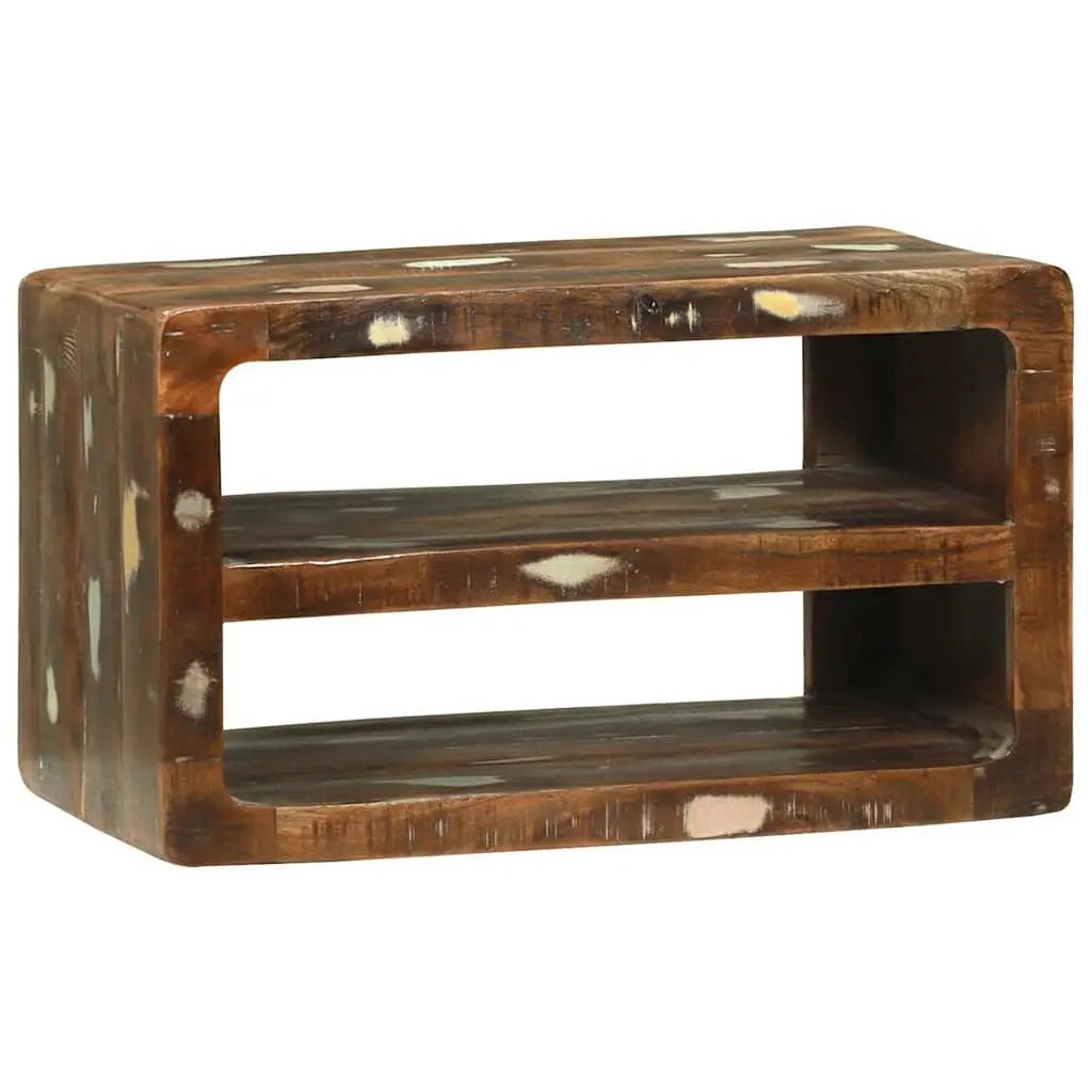 Meuble Tv Marron Bois De Manguier Massif - www.minichezmoi.com