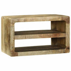 Meuble Tv Marron Bois De Manguier Massif - www.minichezmoi.com