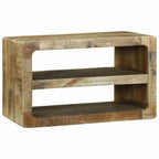 Meuble Tv Marron Bois De Manguier Massif - www.minichezmoi.com