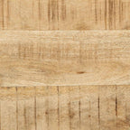Meuble Tv Mural 100X32X25 Cm Bois Massif Manguier Brut - www.minichezmoi.com