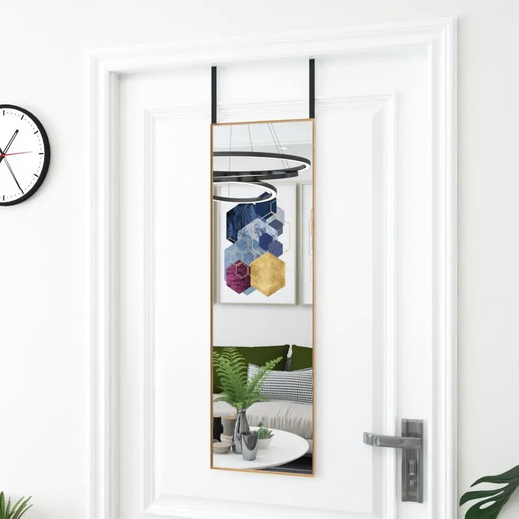 Miroir De Porte Verre Et Aluminium - www.minichezmoi.com