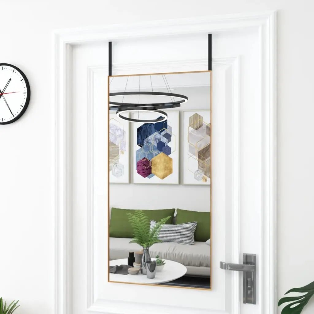 Miroir De Porte Verre Et Aluminium - www.minichezmoi.com