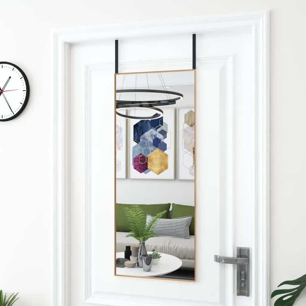 Miroir De Porte Verre Et Aluminium - www.minichezmoi.com
