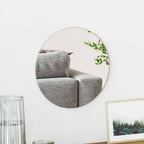 Miroir Mural Rond Ø 30 Cm Verre Trempé - www.minichezmoi.com