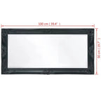 Miroir Mural Style Baroque - www.minichezmoi.com