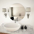 Miroir Rond Sans Cadre 30 Cm Verre - www.minichezmoi.com