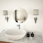 Miroir Rond Sans Cadre 30 Cm Verre - www.minichezmoi.com