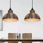 Plafonnier 2 Pcs Semi - Sphérique Couleur Cuivre - www.minichezmoi.com