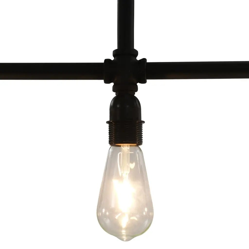 Plafonnier Noir 3 Ampoules E27 - www.minichezmoi.com
