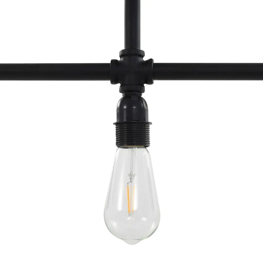 Plafonnier Noir 3 Ampoules E27 - www.minichezmoi.com