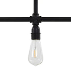 Plafonnier Noir 3 Ampoules E27 - www.minichezmoi.com