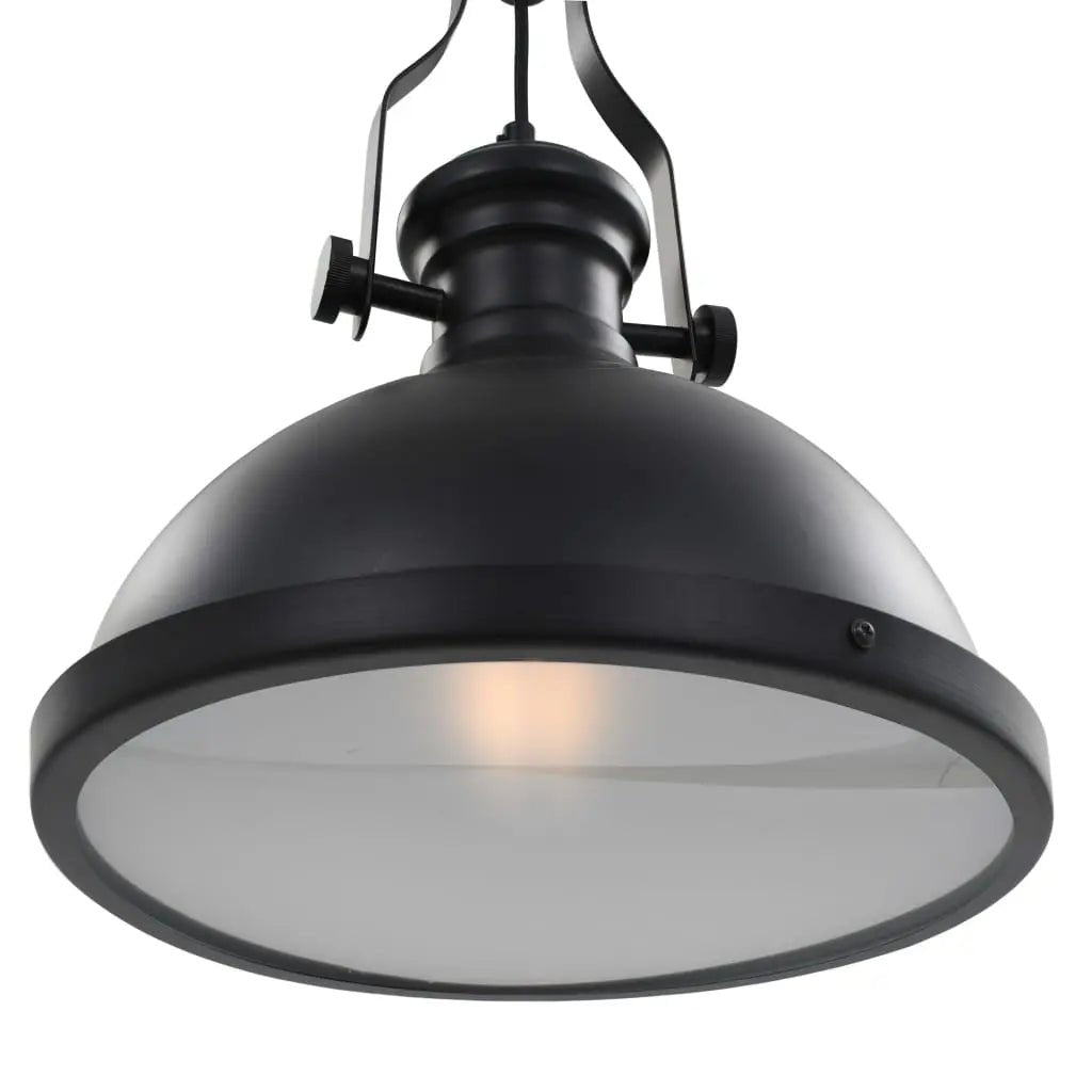 Plafonnier Rond E27 Noir - www.minichezmoi.com