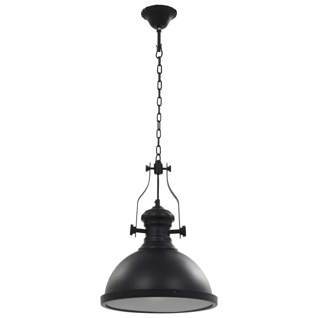 Plafonnier Rond E27 Noir - www.minichezmoi.com