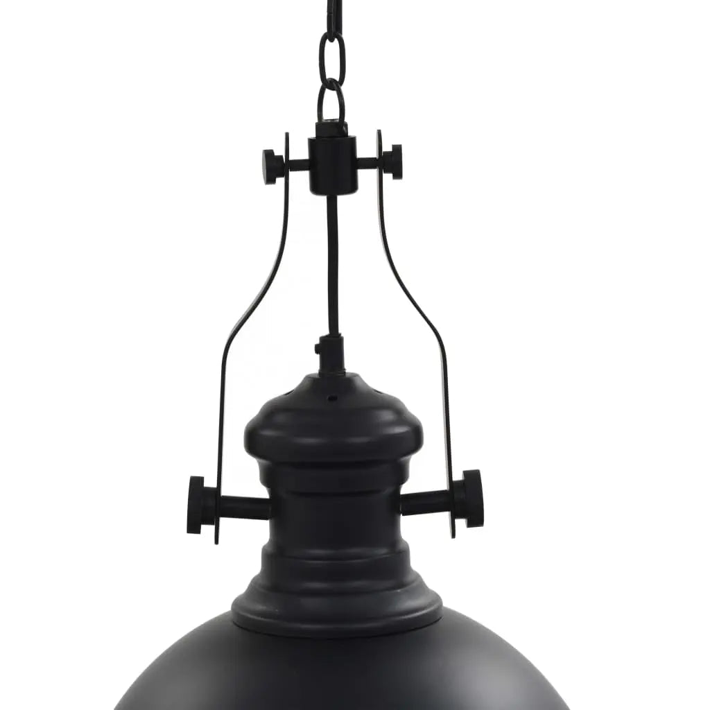 Plafonnier Rond E27 Noir - www.minichezmoi.com